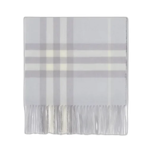 Check Cashmere Scarf