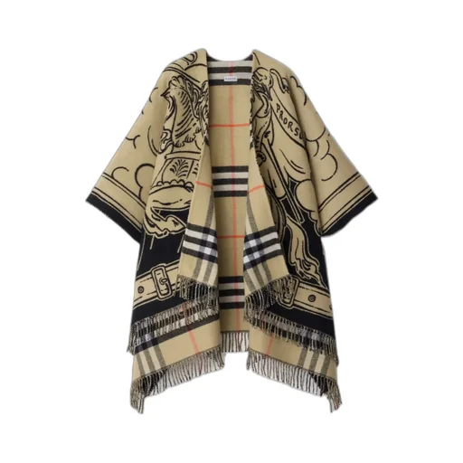 Stormy Knight Fringed-Edge Cape