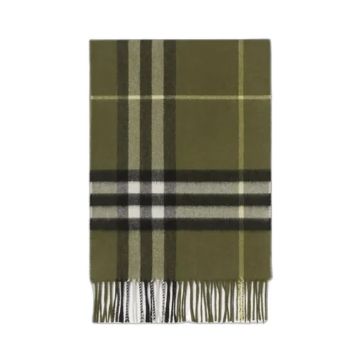 Check Cashmere Scarf