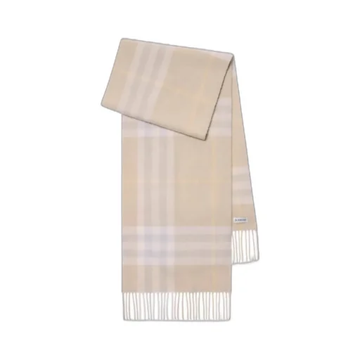 Check Cashmere Scarf