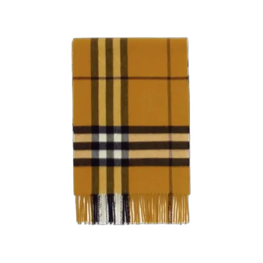 Check Cashmere Scarf