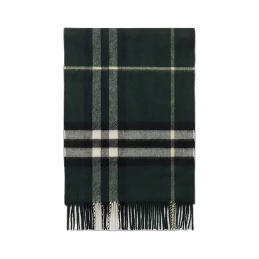 Check Cashmere Scarf