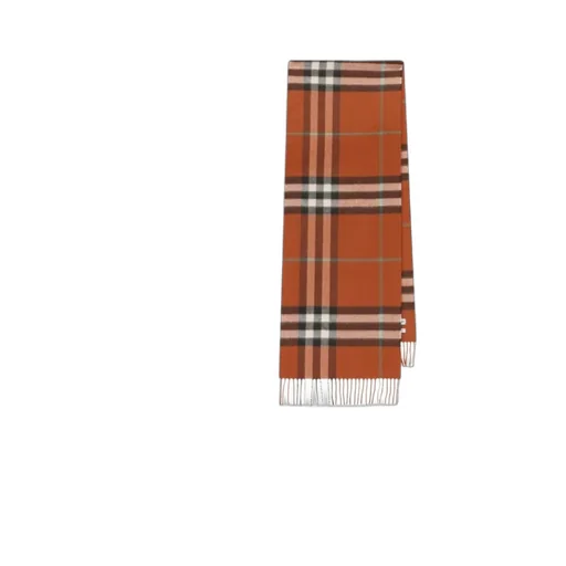 Check Cashmere Scarf