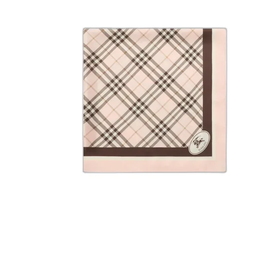 Check-Pattern Logo Scarf