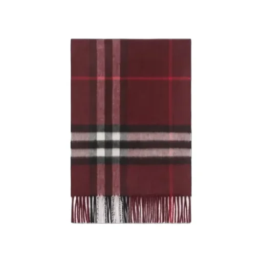 Check Cashmere Scarf