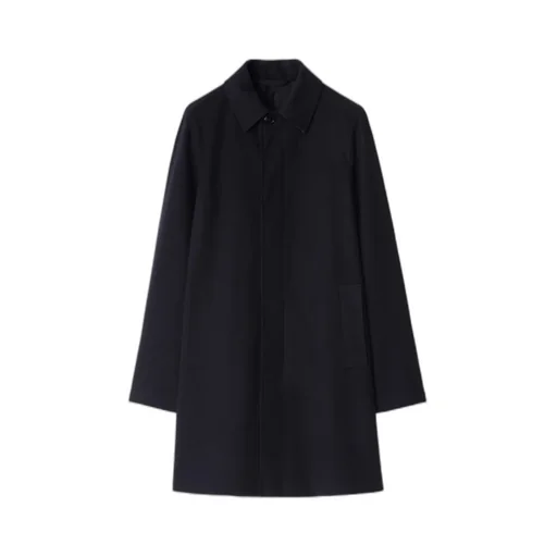 Mid-Length Cashmere Car Coat