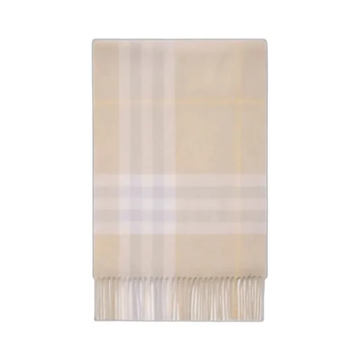 Check Cashmere Scarf