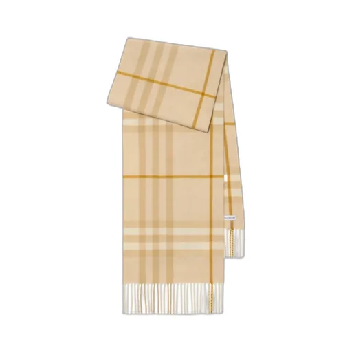 Check Cashmere Scarf
