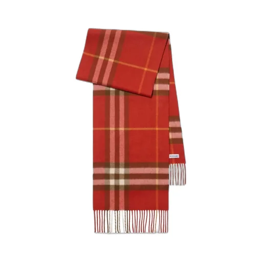 Check Cashmere Scarf