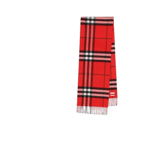 Check Cashmere Scarf