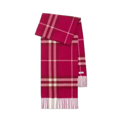 Check Cashmere Scarf