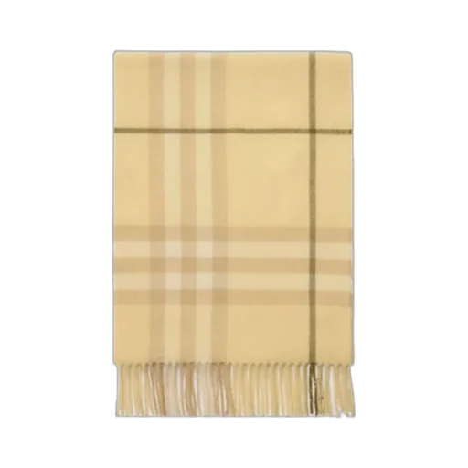 Check Cashmere Scarf