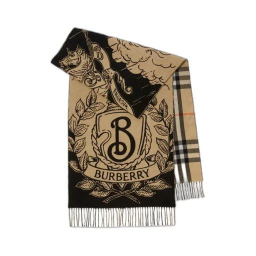 Wide Reversible Stormy Knight Scarf