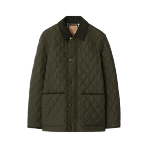 Quilted Nylon Barn Jacket