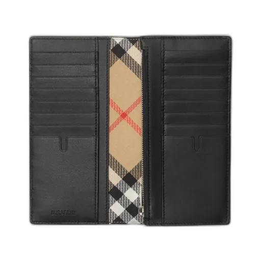 Ekd Patch Checked Bi-Fold Wallet