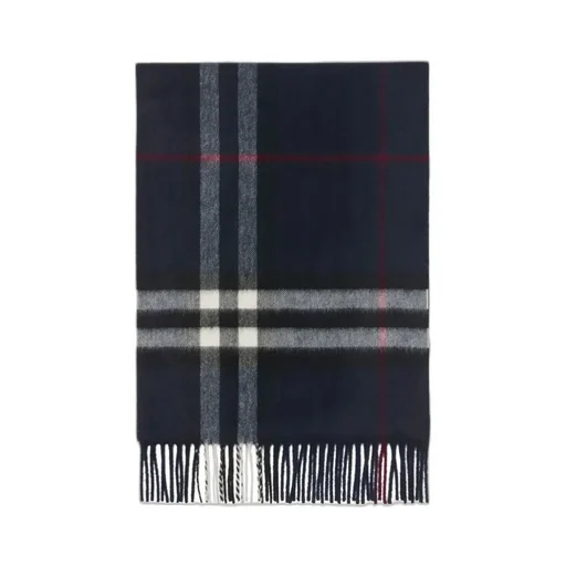 Check Cashmere Scarf