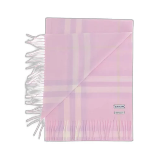 Check Cashmere Scarf