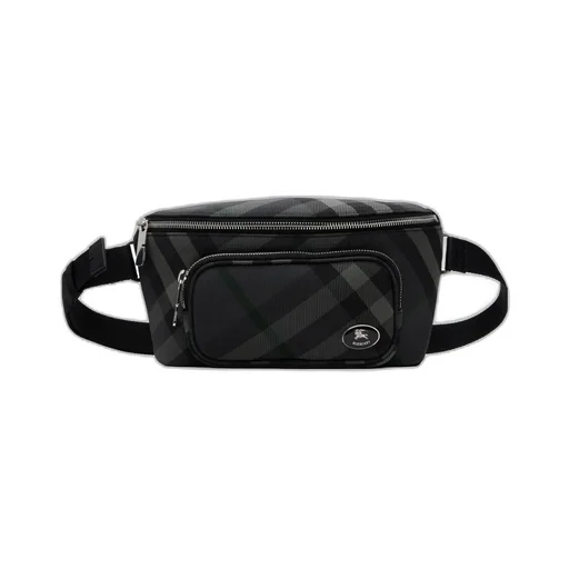 Check-Pattern Belt Bag