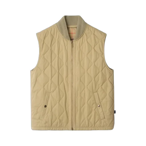 Quilted Gabardine Gilet