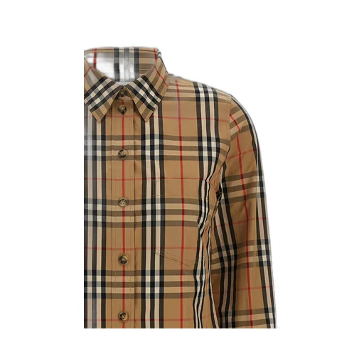 Long Sleeved Checked Shirt