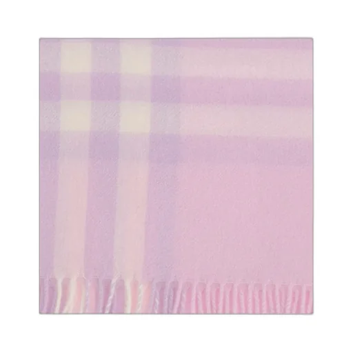 Check Cashmere Scarf