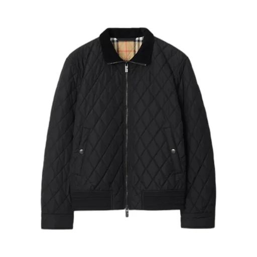 Quilted Zip-Up Jacket