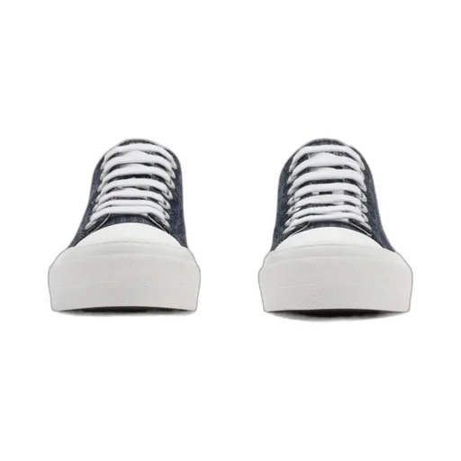 Checked Low-Top Sneakers