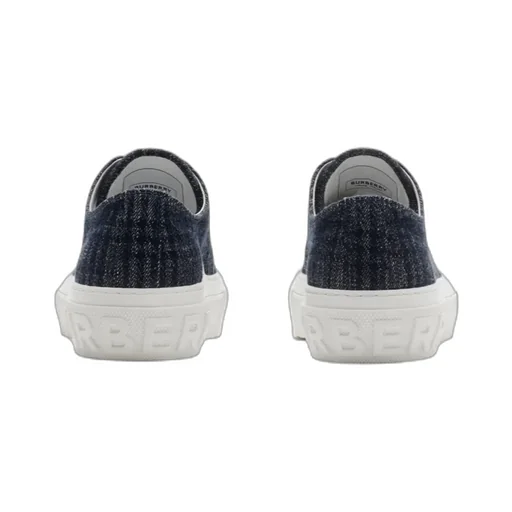 Checked Low-Top Sneakers