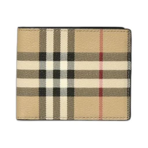 Checkered Bi-Fold Wallet