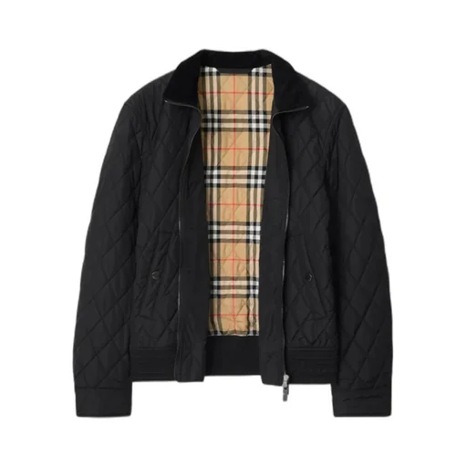 Quilted Zip-Up Jacket