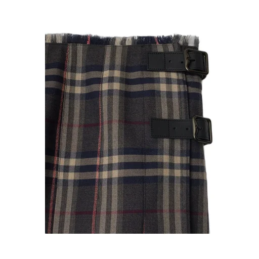 Checked Pleated Mini Kilt
