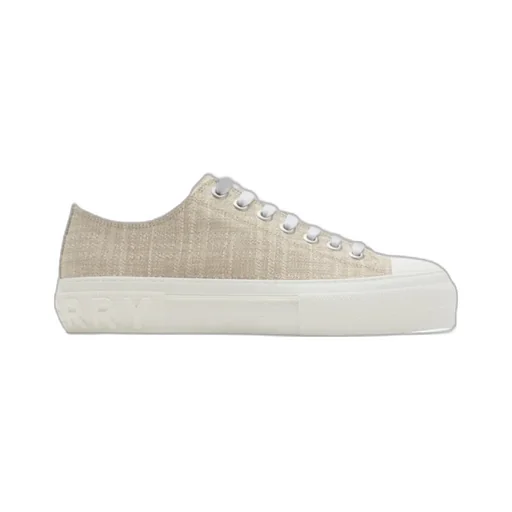 Checked Low-Top Sneakers