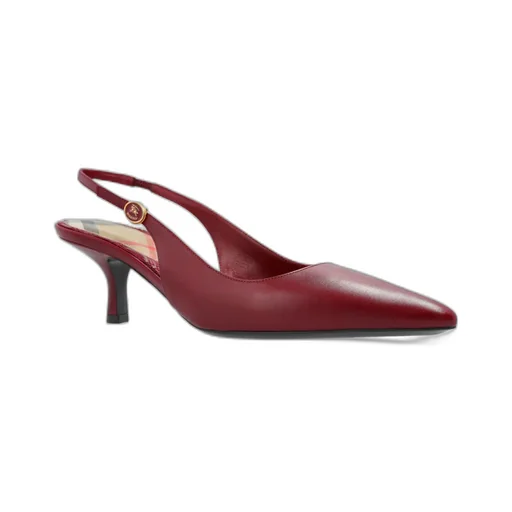 Pointed-Toe Slingback Pumps