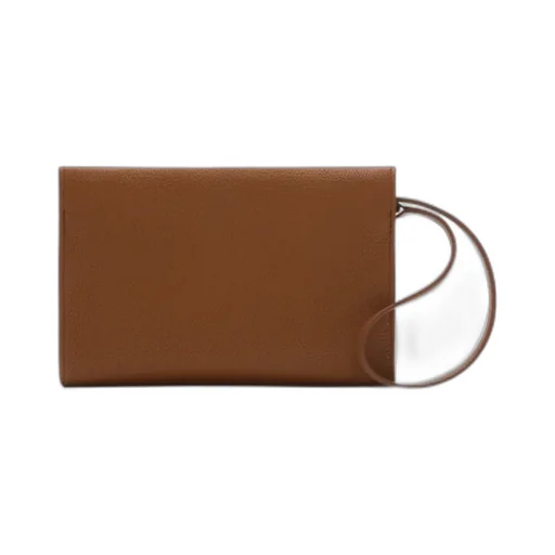 Logo Printed Twist-Lock Crossbody Bag
