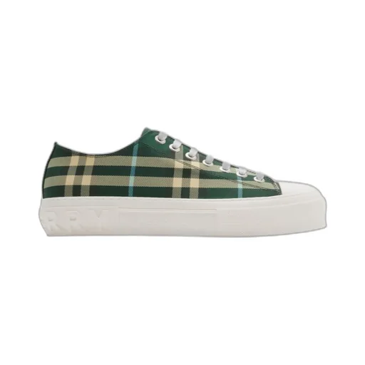 Checked Low-Top Sneakers