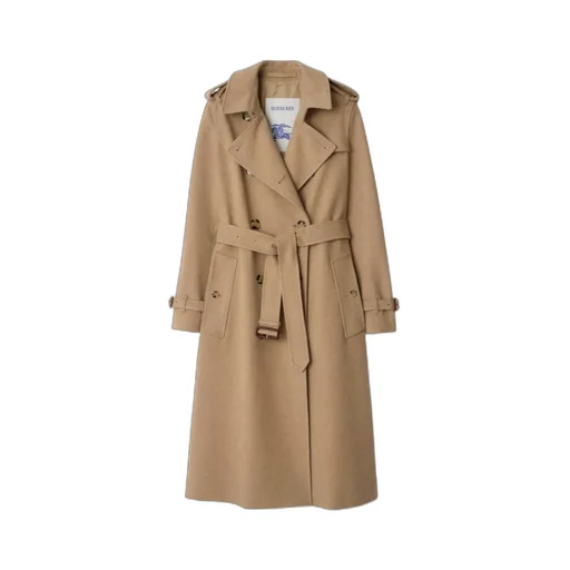 Long Cashmere Kensington Trench Coat