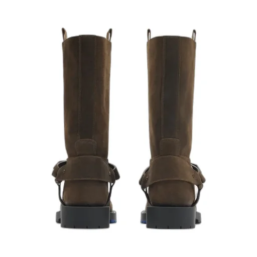 Suede Soft Saddle Low Boots