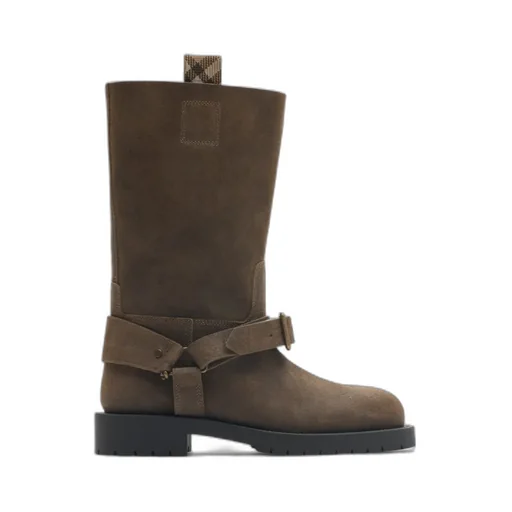 Suede Soft Saddle Low Boots