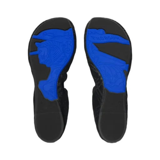 Suede Ballerina Shoes