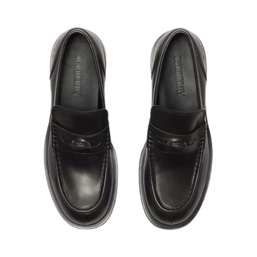 Rouge Logo Plaque Loafers