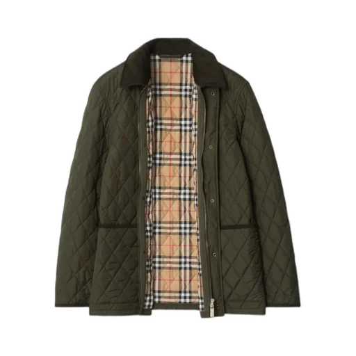 Quilted Nylon Barn Jacket