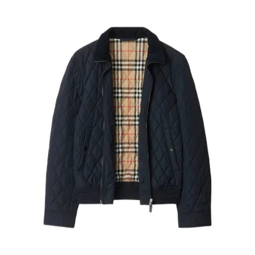 Quilted Zip-Up Jacket