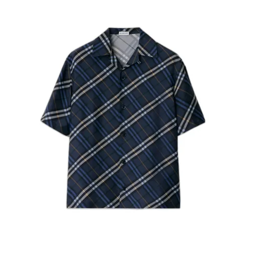 Checkered Short-Sleeve Shirt