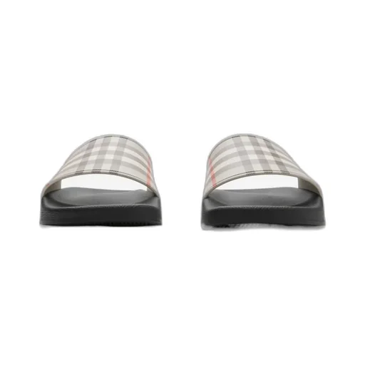 Checked Slip-On Slides