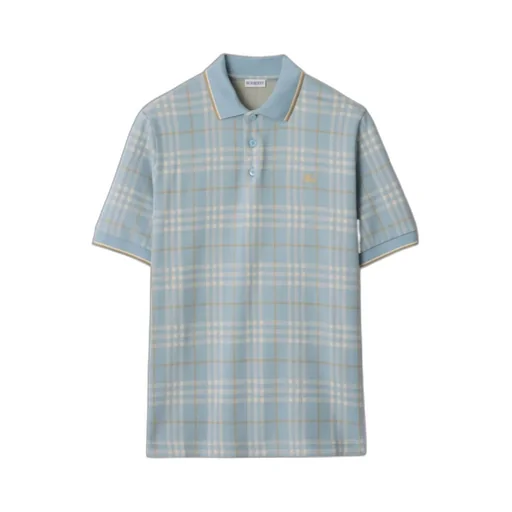 Checked Ekd Embroidered Polo Shirt