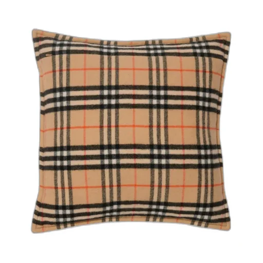 Checked Square Cushion