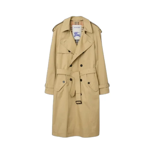 Double Breasted Belted Trench Coat