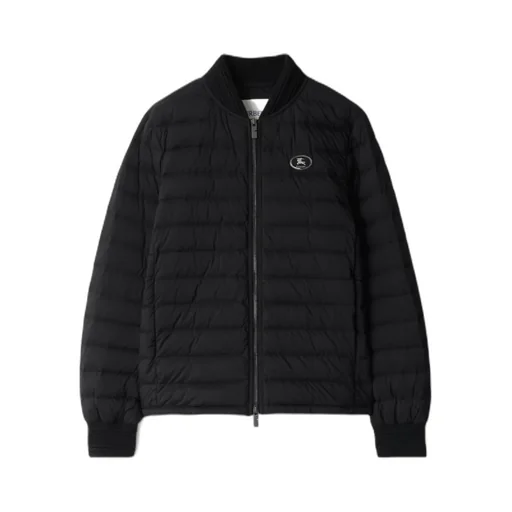 Logo Detailed Zip-Up Padded Jacket