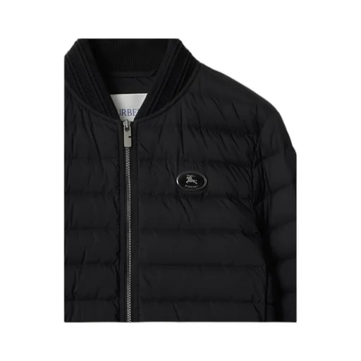 Logo Detailed Zip-Up Padded Jacket