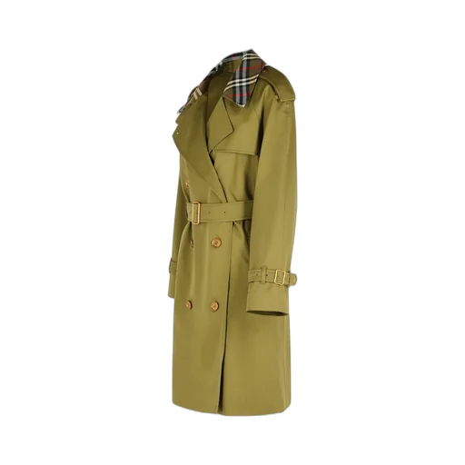 Double Breasted Belted Trench Coat